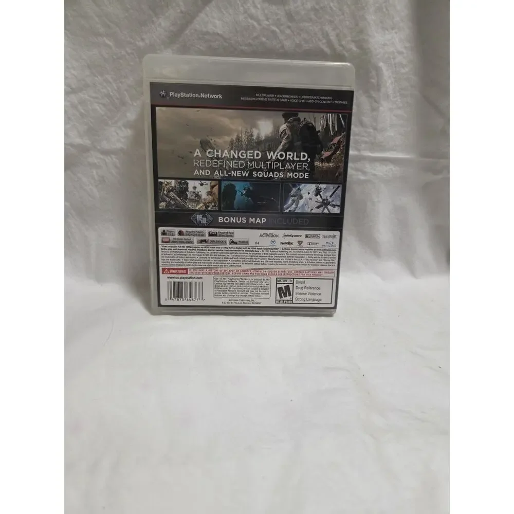 Call Of Duty GHOSTS PlayStation 3 PS3